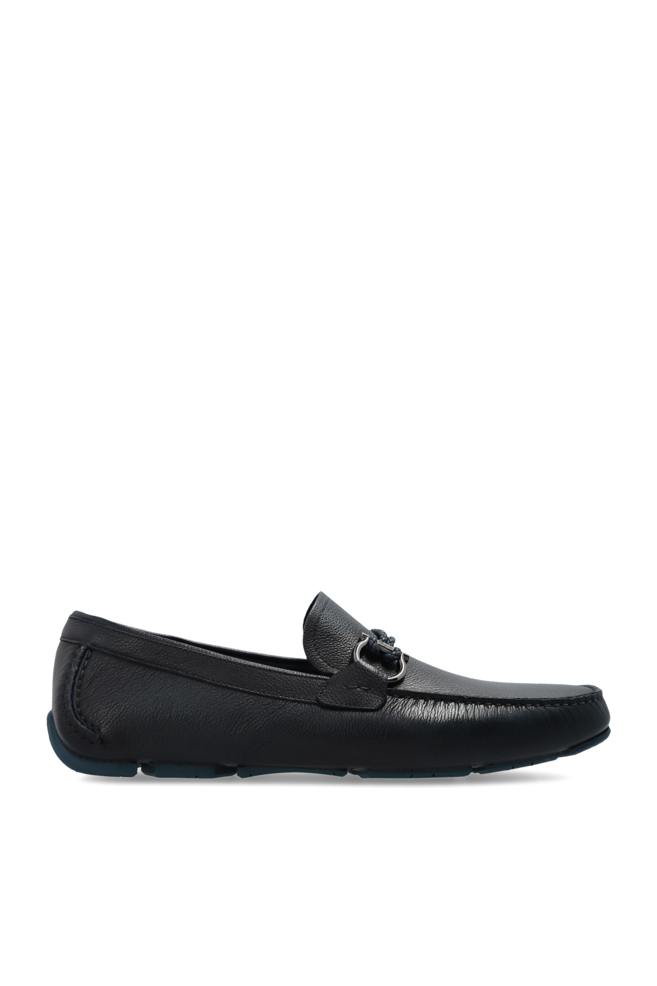 Navy blue Front loafers FERRAGAMO - Vitkac Canada